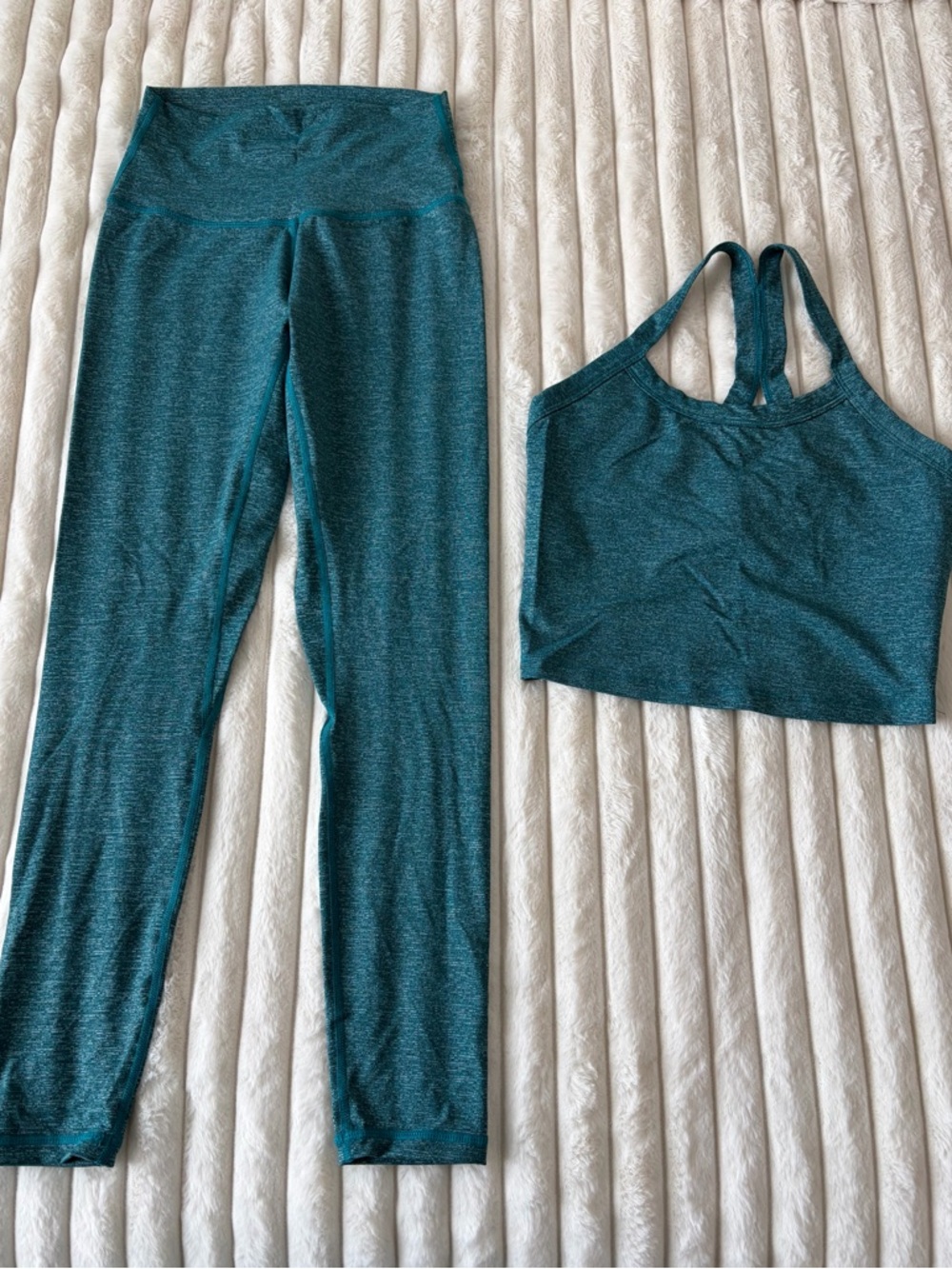Born Primitive Teal Two-Piece Active Set - Women